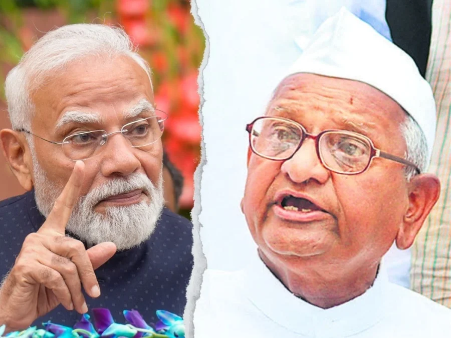 Anna Hazare Letter to PM Modi on Delhi Student Protests