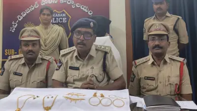Gold jewellery worth ₹16 lakh recovered in Prakasam; woman arrested