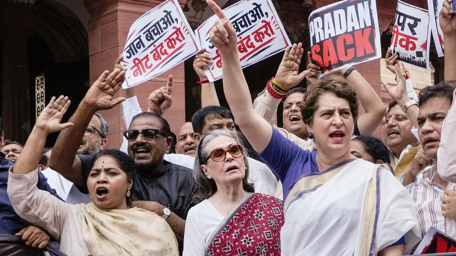 NEET Paper Leak: Priyanka Gandhi Slams Media
