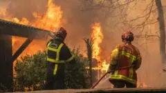 Catastrophic France Spain Wildfires Force Mass Evacuation