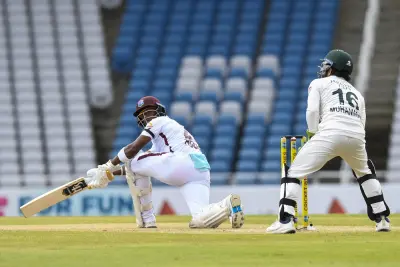 West Indies Dominate Rain-Hit Day 1 Thanks to Hodge