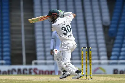 Shan Masood 88 Puts Pakistan in Control vs West Indies