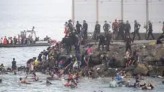 Ceuta Migrant Crisis 60,000 Arrivals in 24 Hours