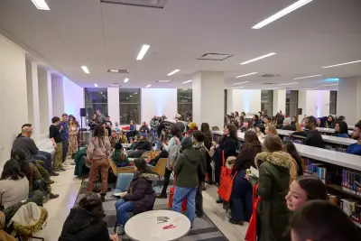 Third Space Silent Reading Event Draws Subzero NYPL Crowd