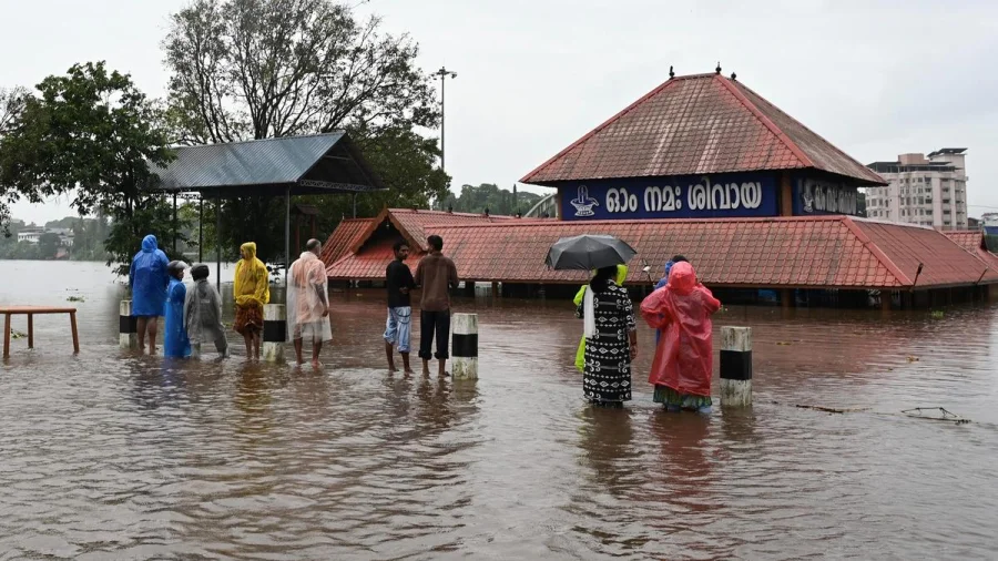 Ernakulam Water Levels Recede But Alert Remains