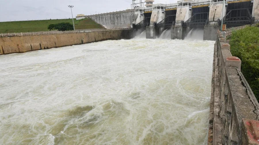 Karnataka Releases Cauvery Water From Kabini After Rain