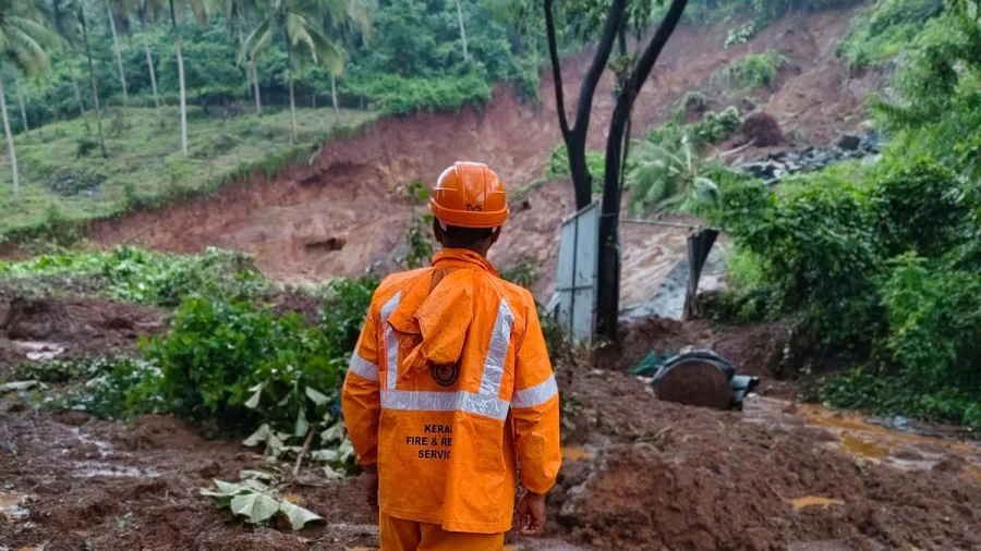Kerala Landslide Warning Over 3,000mm Monsoon Rain