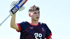 Rocky Flintoff Hits Maiden Professional Century