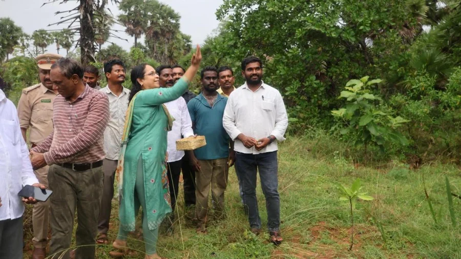 Miyawaki Forest Method Plan for Nellimarla Unveiled