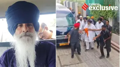 Nihang Sikh Attack Alert on Sukhbir Badal