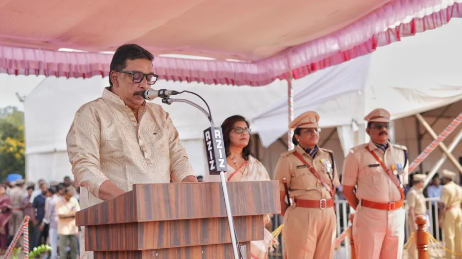 Kollam I-Day Message Links Democracy and Disaster Safety