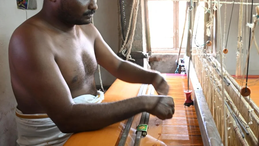 Manamedu Butta Sari Weavers Keep Signature Craft Alive