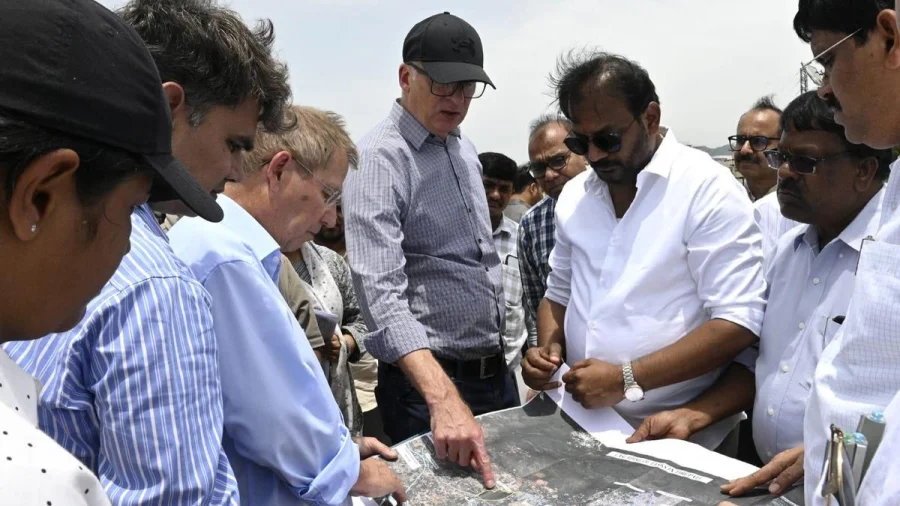 German Delegation Visits Tirupati Water Bodies
