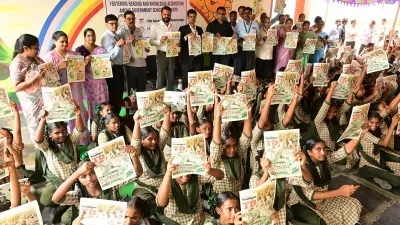 Guntur DEO Advises Students to Read Daily for Better Future