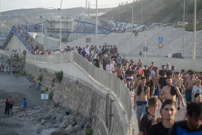 Informe policial: Marruecos guió a migrantes en Ceuta