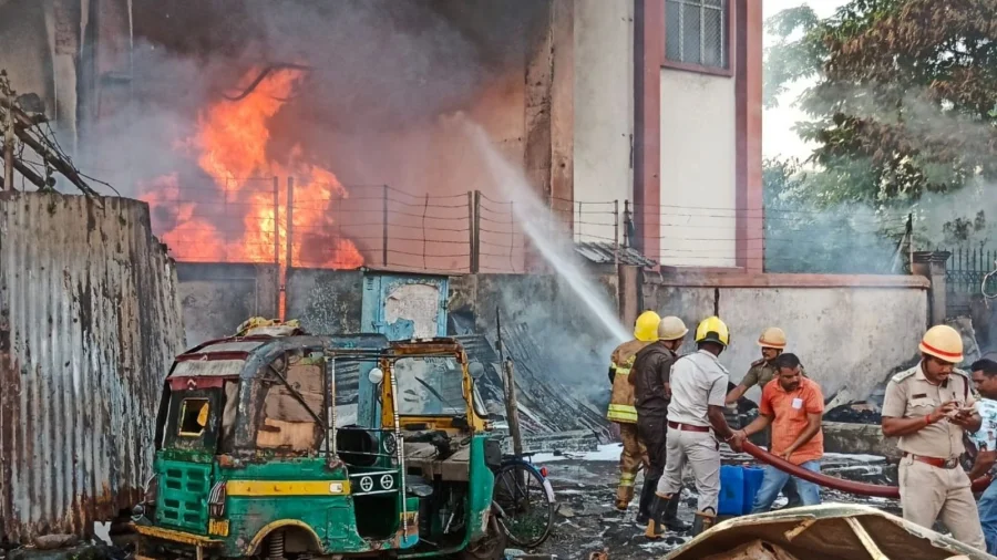 CESC Panihati Fire Warning Transformer Blast Unconfirmed