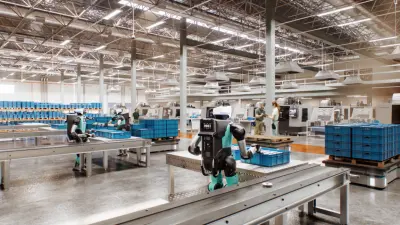New Digit 5 Robot Steps Aside to Avoid Humans