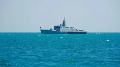India Pakistan Naval Ships Collide in International Waters